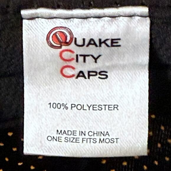 Embroidered Octopus Ball Cap Unisex Black Adjustable Nautical Hat - Picture 6 of 6